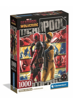 Puzzle 1000 Compact Deadpool and Wolverine 37050