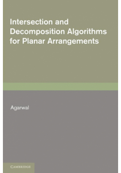 Intersection and Decomposition Algorithms for Planar Arrangements