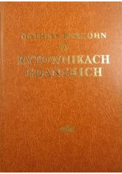 O rytownikach gdańskich
