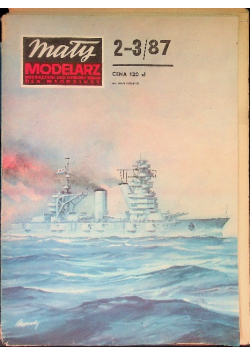 Mały modelarz Nr 2 i 3 / 87 Okręt Liniowy OKTIABRSKAJA REWOLUCJA