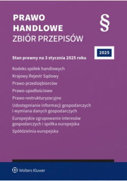 Prawo handlowe. Zbiór przepisów w.43 2025