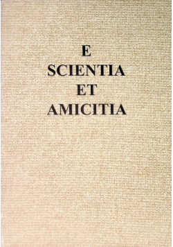 E scientia et amicitia