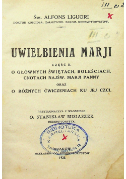Uwielbienia Marji 1928 r.