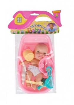 Lalka bobas 18cm w wanience