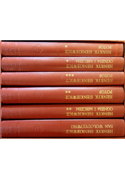 Trylogia Sienkiewicza Tom 1 do 6