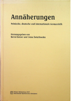 Annaherungen Polnische deutsche und internationale Germanistik