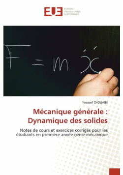 Mécanique générale