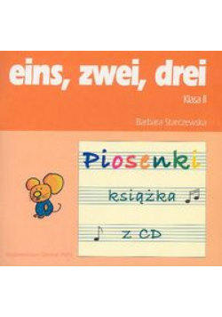 Eins zwei drei 2 Piosenki Książka z płytą CD
