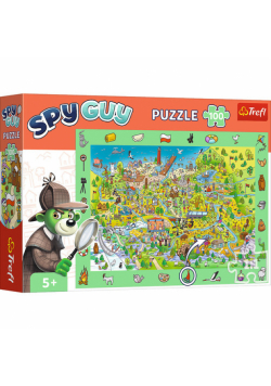 Puzzle obserwacyjne Spy Guy Polska 100
