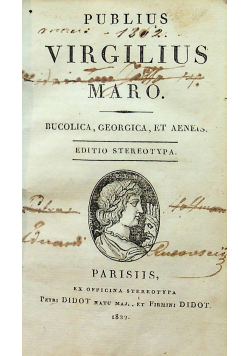 Bucolica Georgica et Aeneis 1822 r.