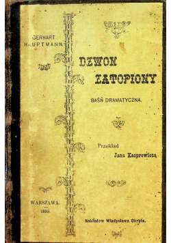 Dzwon zatopiony 1898 r.