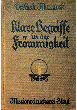 Klare negrisse in der frommigleit 1925 r