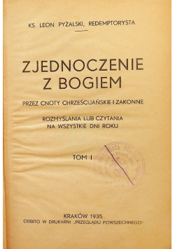 Zjednoczenie z Bogiem Tom I 1935 r.