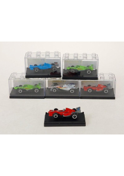 Auto F1 metalowe 1:64 MIX