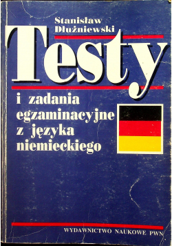 Testy i zadania egzaminacyjne z języka niemieckiego