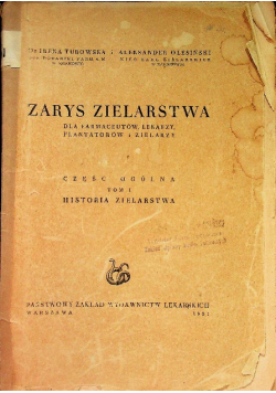 Zarys zielarstwa