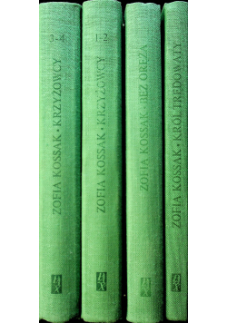Kossak 4 tomy