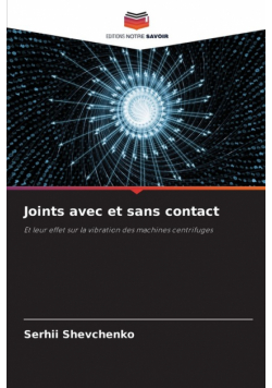 Joints avec et sans contact