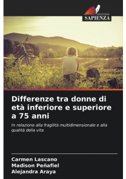 Differenze tra donne di età inferiore e superiore a 75 anni