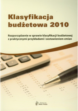 Klasyfikacja budżetowa 2010