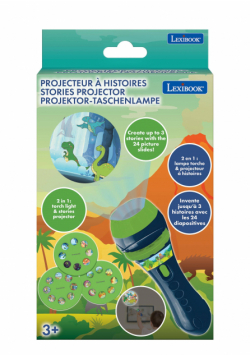 Latarka z projektorem Dinosaur Lexibook LTC050DINO