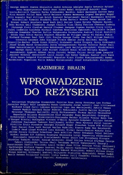 Wprowadzenie do reżyserii