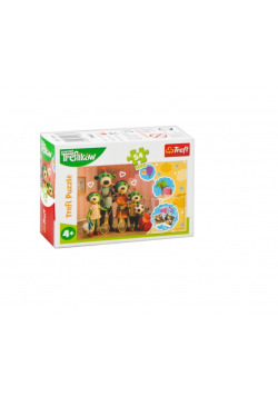 Puzzle 54 mini Wesoły świat Treflików 2 TREFL