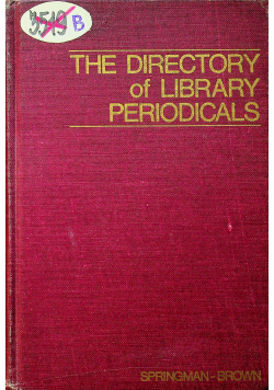 The directory of library periodicals