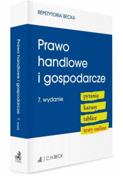Prawo handlowe i gospodarcze w.7