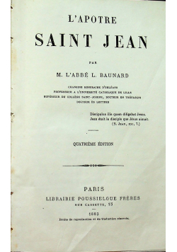 Laporte Saint Jean 1883 r.