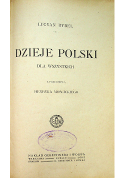 Dzieje Polski 1919 r.