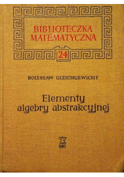 Elementy algebry abstrakcyjnej