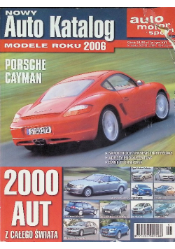 Nowy Auto Katalog 2006 Auta Modele Samochodów Samochody Świata