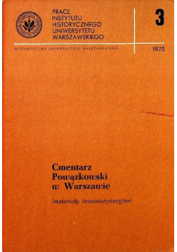 Cmentarz Powiązkowski w Warszawie Nr 3