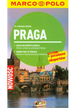 Praga: Przewodnik z atlasem miasta