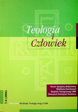 Teologia i człowiek 7 - 8