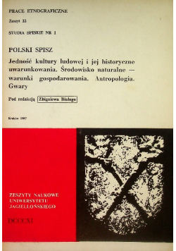 Jedność kultury ludowej i jej historyczne uwarunkowania