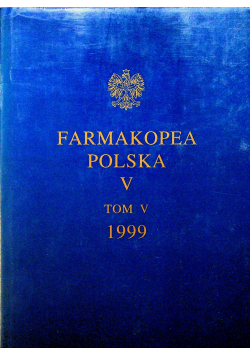 Farmakopea Polska V  Tom V