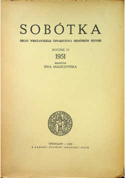 Sobótka Rocznik VI 1951