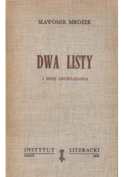 Dwa listy i inne opowiadania