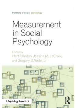 Measurement in Social Psychology