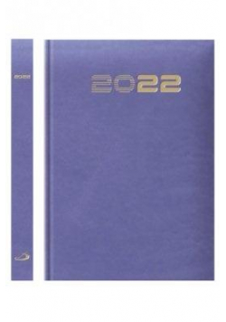 Kalendarz 2022 B7 Standard lawendowy