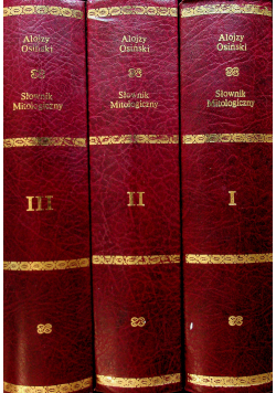Słownik mitologiczny Tom I do III Reprint 1806 r