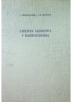 Chemia jądrowa i radiochemia