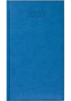 Kalendarz 2020 Książkowy A6 tygodn. Vivo niebieski