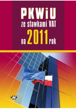 PKWiU ze stawkami VAT na 2011 rok