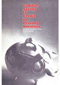 Capital, Saving and Credit in Peasant Societies