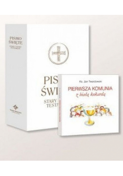 Pismo Święte A4 białe + Kokardka gratis