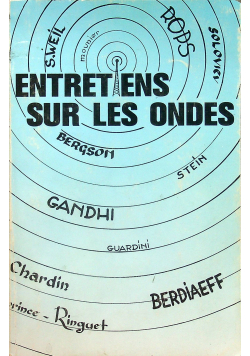 Entretiens sur les ondes