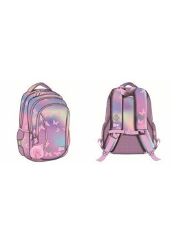 Plecak 3 komorowy BP26 Pink Butterflies